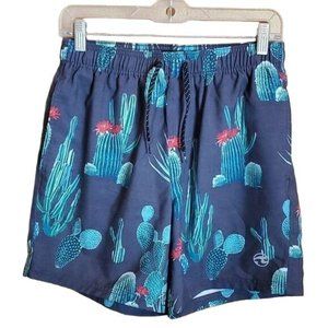 🩳 OCEAN CURRENT S DARK GREY CACTUS SWIMSUIT